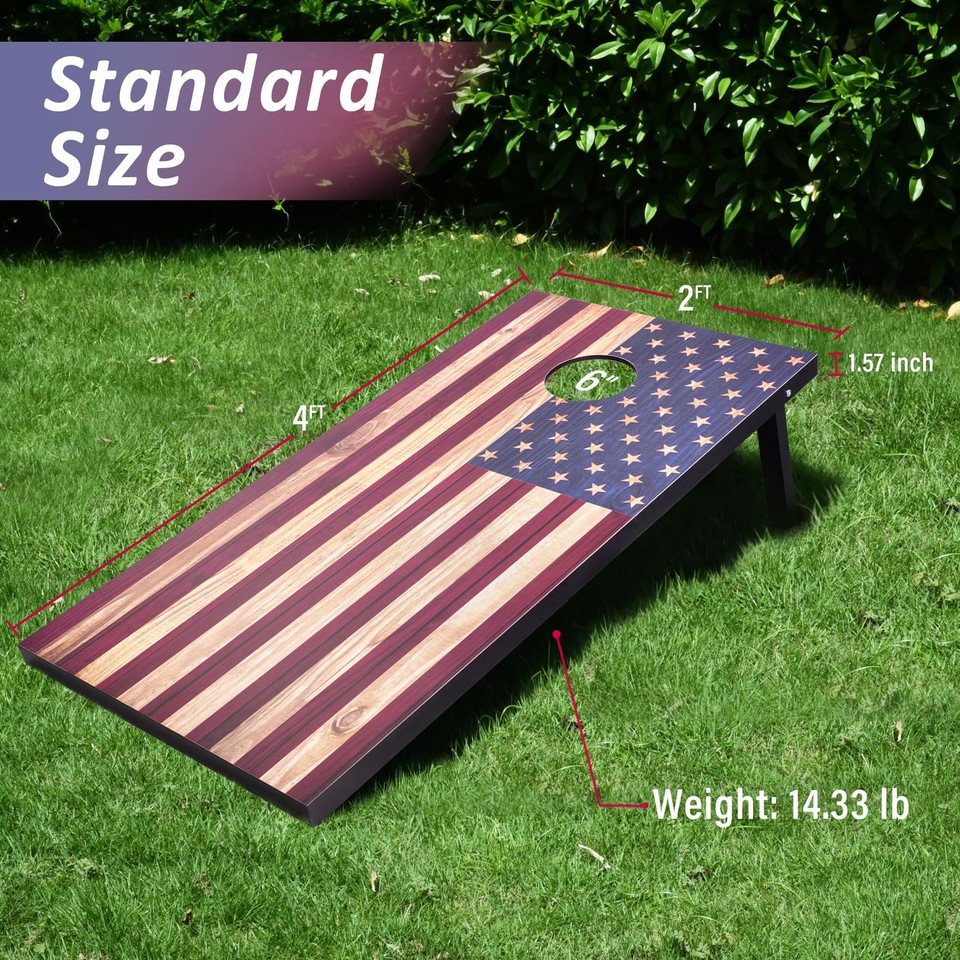 Stunning Official Size Corn Hole Board Gallery
