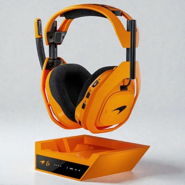 Logitech G ASTRO A50 X McLaren Wireless Gaming Headset Base Station Japan
