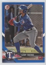 2018 Bowman Draft Blue 38/150 Leody Taveras #BD-177 0q21