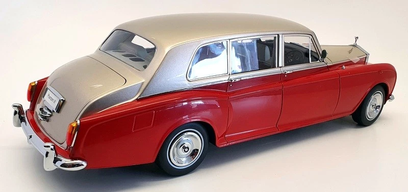Rolls Royce Phantom VI 1968 Kyosho escala 1/18 08905RLB - rojo/beige claro Foto 4 de 4