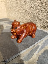 Ancienne Tirelire en Faïence à Casser Cochon- Fait Main