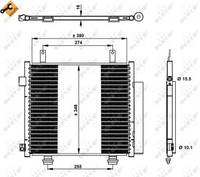 Nrf 350337 Kondensator, Klimaanlage FüR Nissan,Suzuki