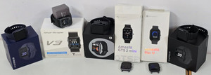 Set Smartwatches Xiaomi Amazfit defekt nur Ersatzteile mit OVP komplett Sammlung