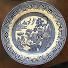 Churchill Blue Willow Ceramic Plate  England — photo 1