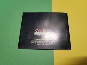 Silent Assault - Nintendo NES- Manual Only **NO GAME!