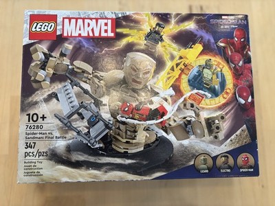 LEGO Super Heroes: Spider-Man Vs. Sandman: Final Battle (76280) Complete w/ Box!