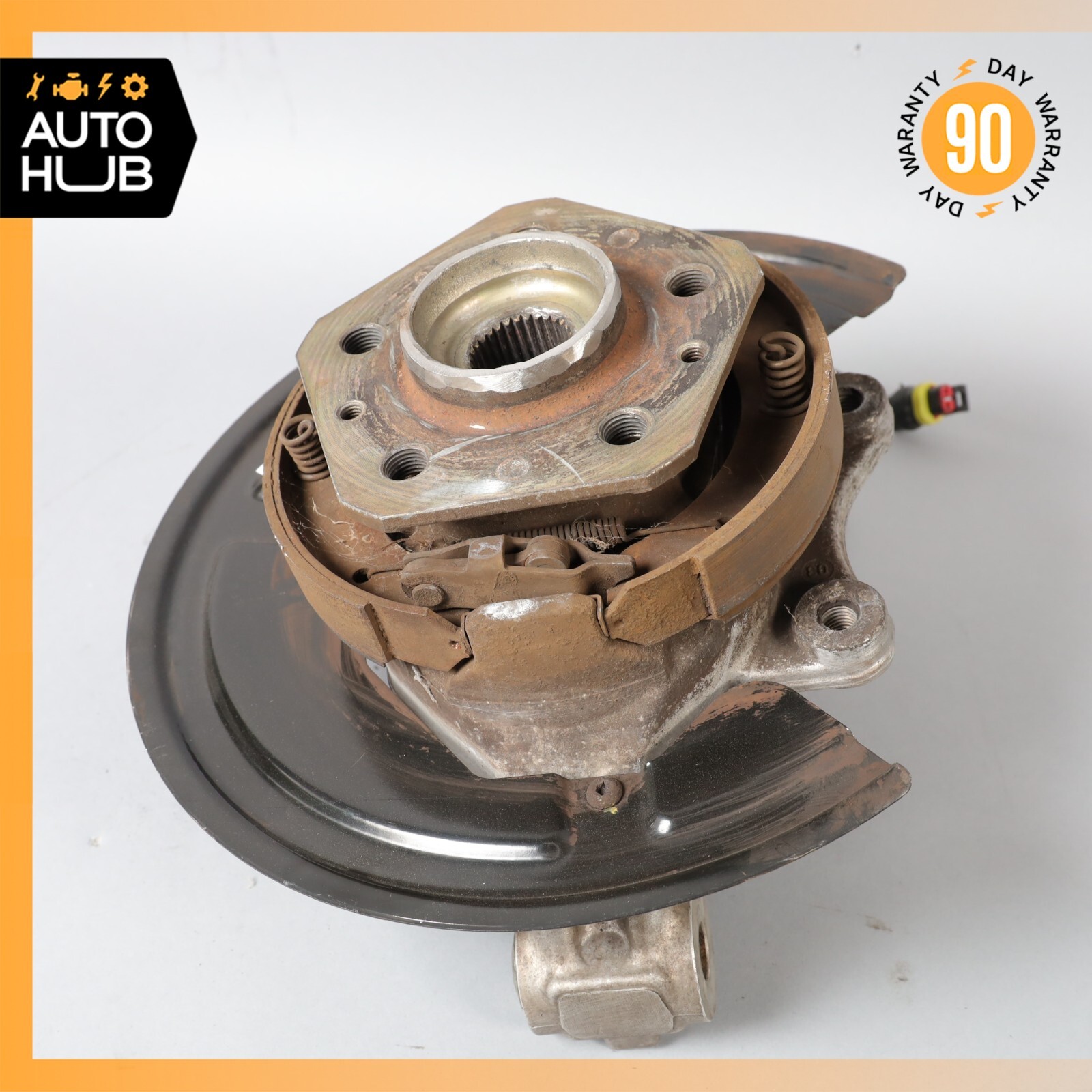 02-04 Maserati Coupe 4200 Rear Right Side Spindle Knuckle Hub OEM
