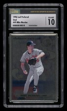 1996 Leaf Steel Mike Mussina #49 HOF Baltimore Orioles CSG 10 GEM MINT