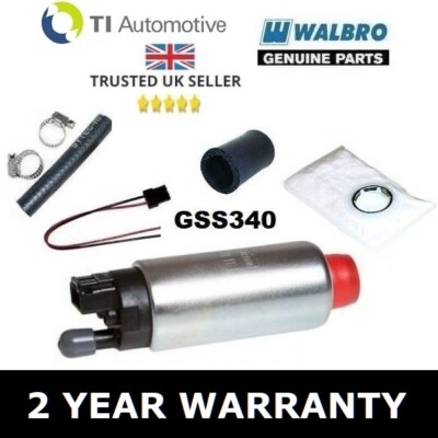 ORIGINAL WALBRO 255 KRAFTSTOFFPUMPE UPGRADE FÜR FORD ESCORT COSWORTH 1992-1996
