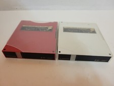 Lot of 2 Pioneer 6-Disc Multi-Play CD Cartridge Magazine 1 Red and 1 White
