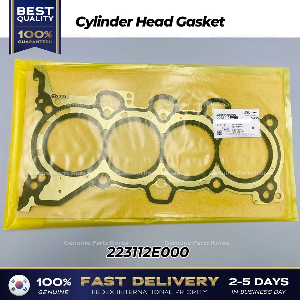⭐Genuino⭐ Junta de culata 223112E000 para Hyundai Elantra Kia Forte Foto 3 de 3