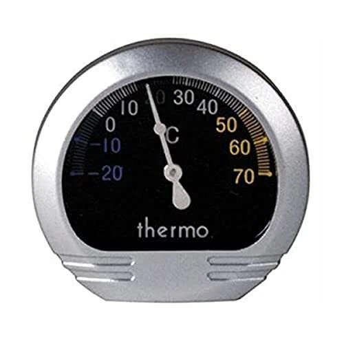 Voltmetro di temperatura con schermo a colori rotondo per auto 12-24V Test di tensione automatico Doppio display Misurazione digale per auto moto RV  34