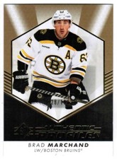22/23 2022 SP HOCKEY BRAD MARCHAND AP-3 AUTHENTIC PROFILES GOLD /199 BRUINS