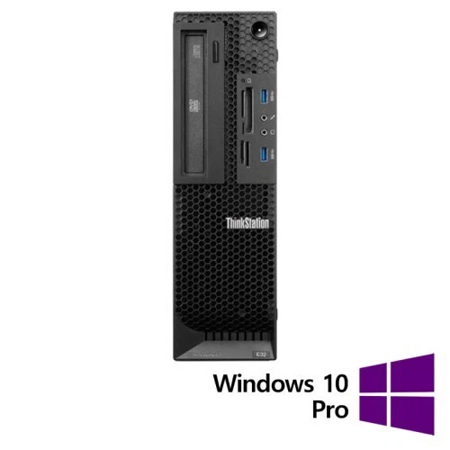 Workstation Lenovo ThinkStation E32 SFF, Intel Quad Core i5-4670  16GB 256GB  A+