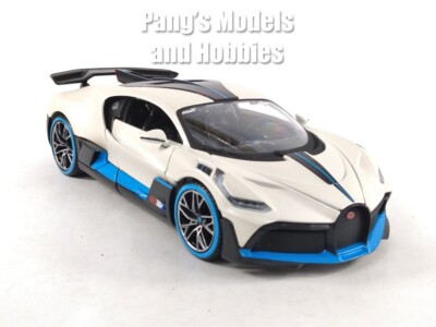 2019 Bugatti Divo 1/24 Scale Diecast Car Model by Maisto - WHITE