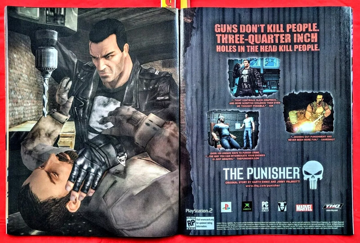 Video Game: The Punisher (PlayStation 2, EuropeCol:PS2-53195-EUR