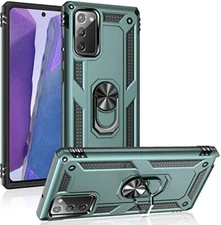 For Samsung Note 20 Ultra / Note 20 5G Magnetic 360° Ring Stand Case Phone Cover