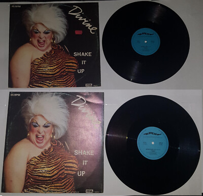 Divine   Shake It Up / Maxi-Single, 45 RPM, Vinyl 12   Label: Break Records   30