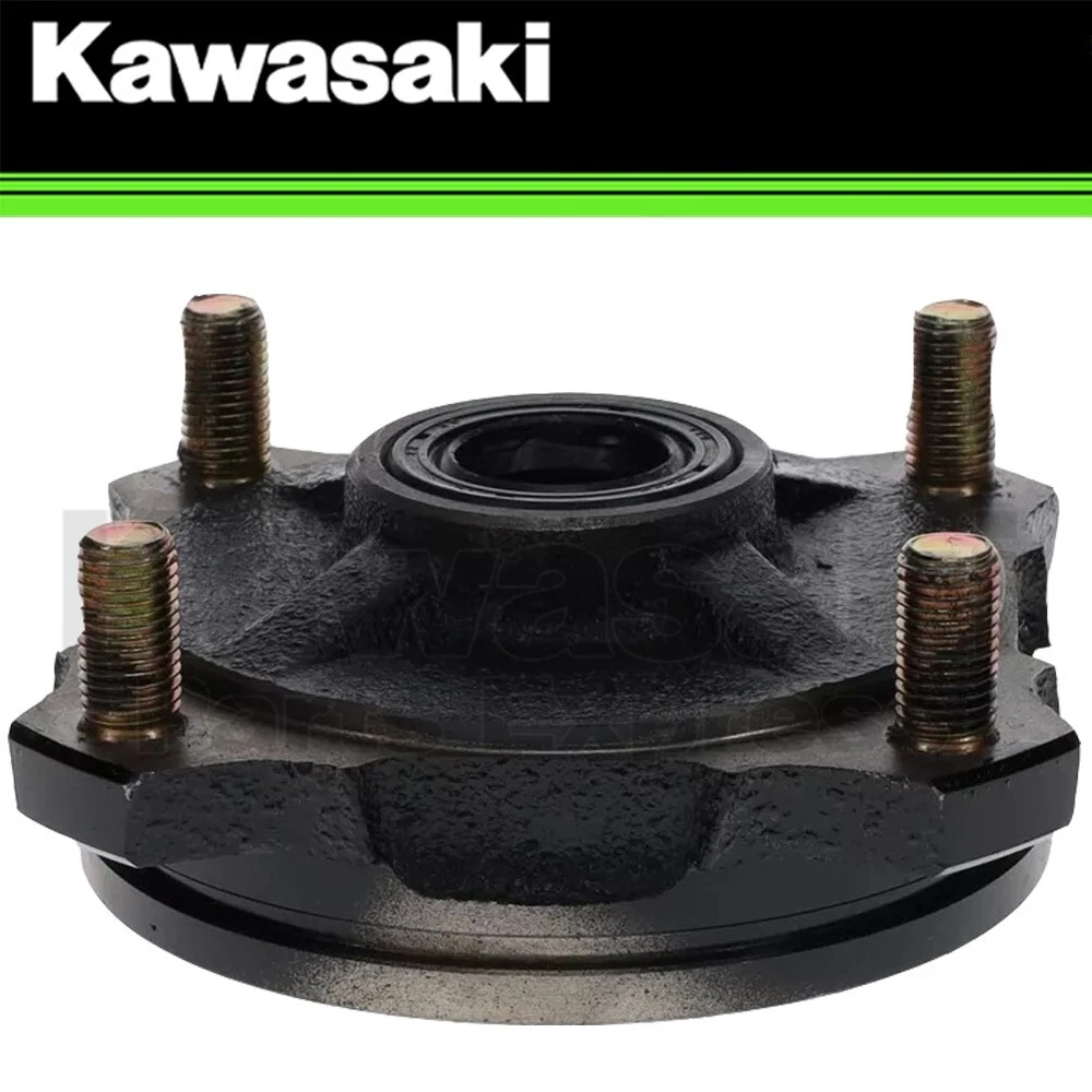 NEW 2015-2025 OEM KAWASAKI KFX 50 KFX 90 FRONT BLACK HUB ASSEMBLY