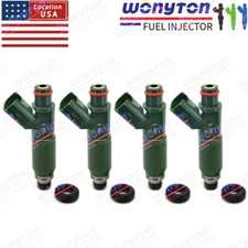 OEM Denso Fuel Injectors Set for 2000-2003 Toyota Corolla 1.8L 2001 2002 1.8
