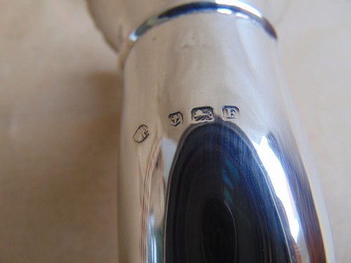 ANTICO VASO IN ARGENTO STERLING 1929, FRATELLI ADIE - Foto 5 di 8