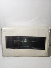 EGYPTIAN DYNAMIX  King sheet set 850 thread count 100% Egyptian Cotton Ivory New
