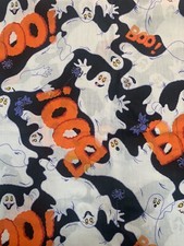 BTHY Halloween Ghosts BOO Cotton fabric