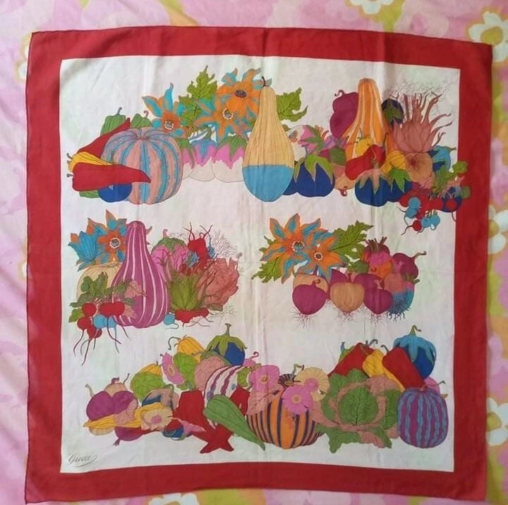 Foulard Gucci Cotton, Scarf Gucci