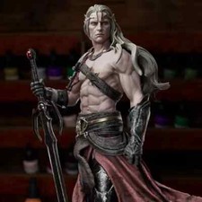 1/24 Resin Figure Model Kit Warrior Elric Of Melnibone Miniature Statue