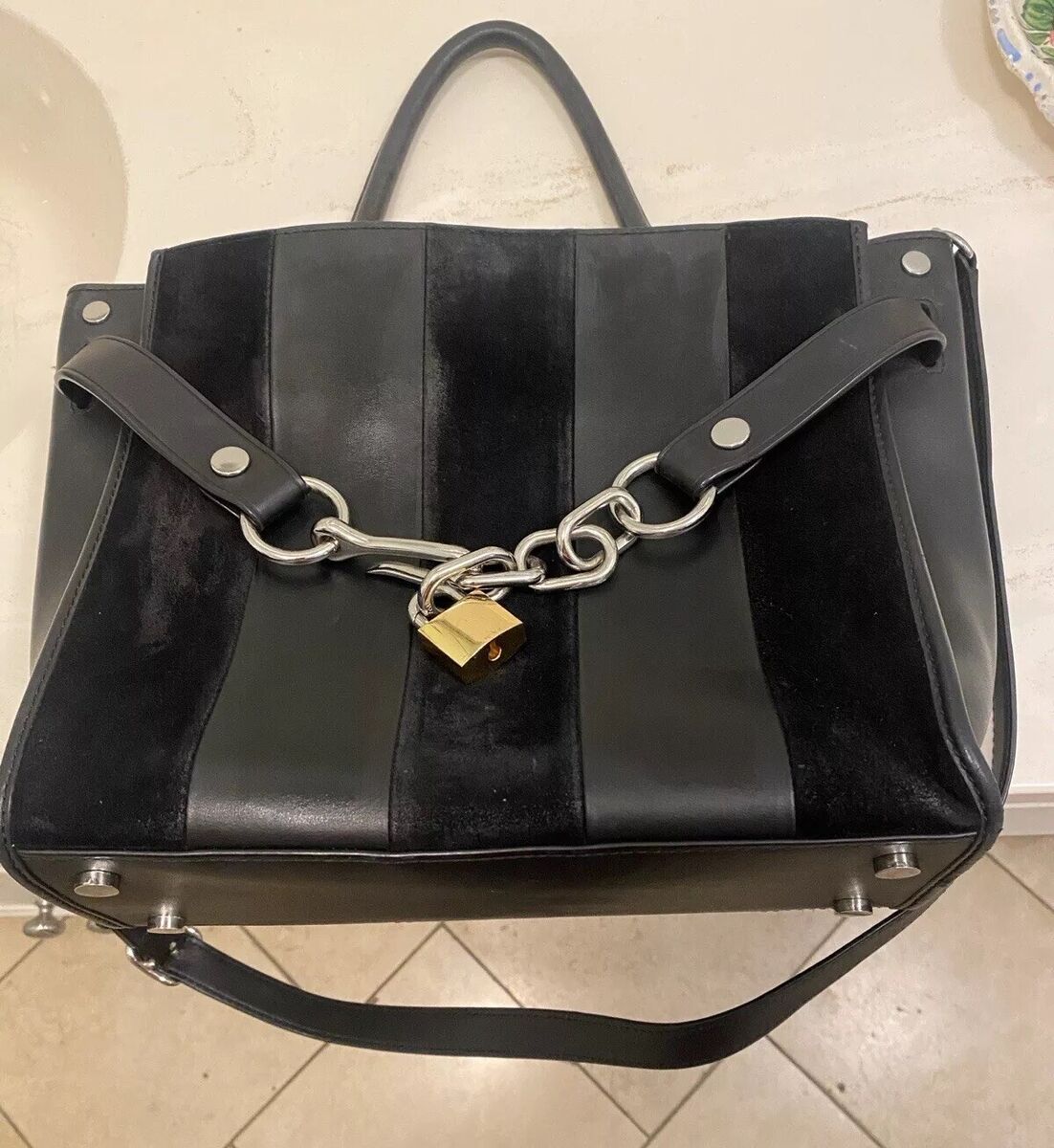 Alexander Wang Black On Black Attica Crossbody Bag Rhodium Alexander Wang Black On Black Attica Crossbody Bag Rhodium