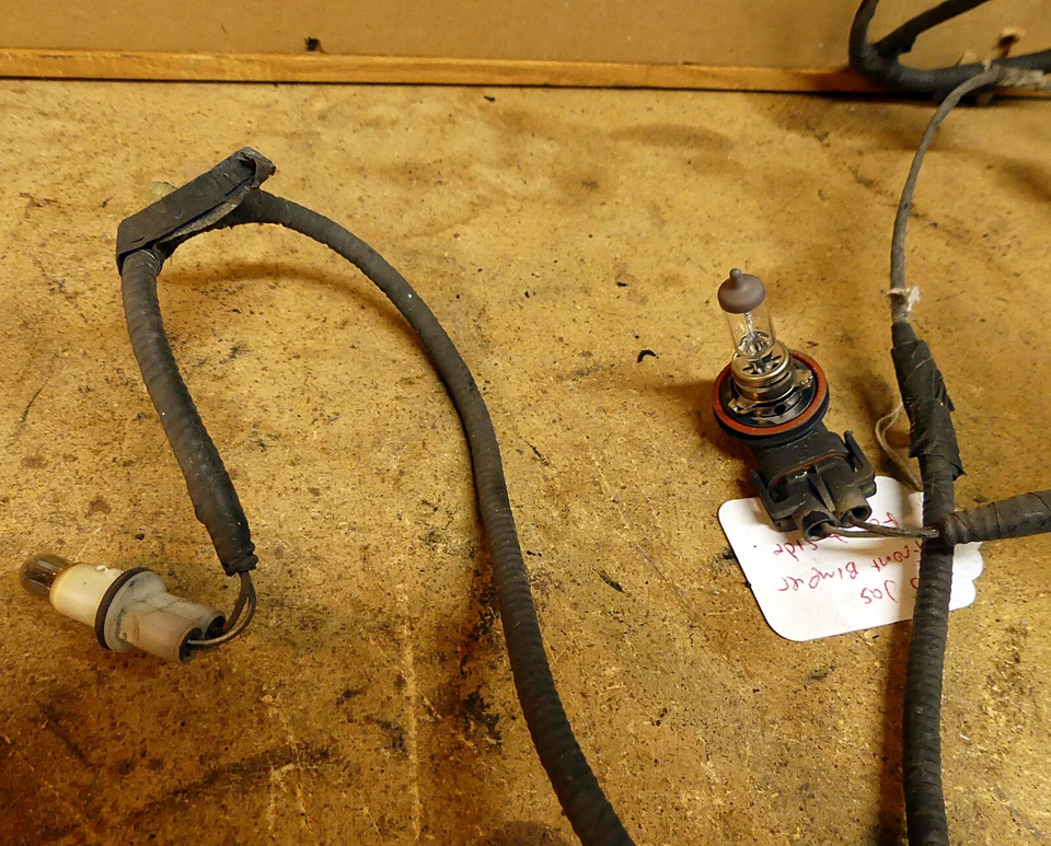 05-08 Jaguar tipo S arnés de cableado del parachoques delantero, luces antiniebla y laterales Foto 2 de 4