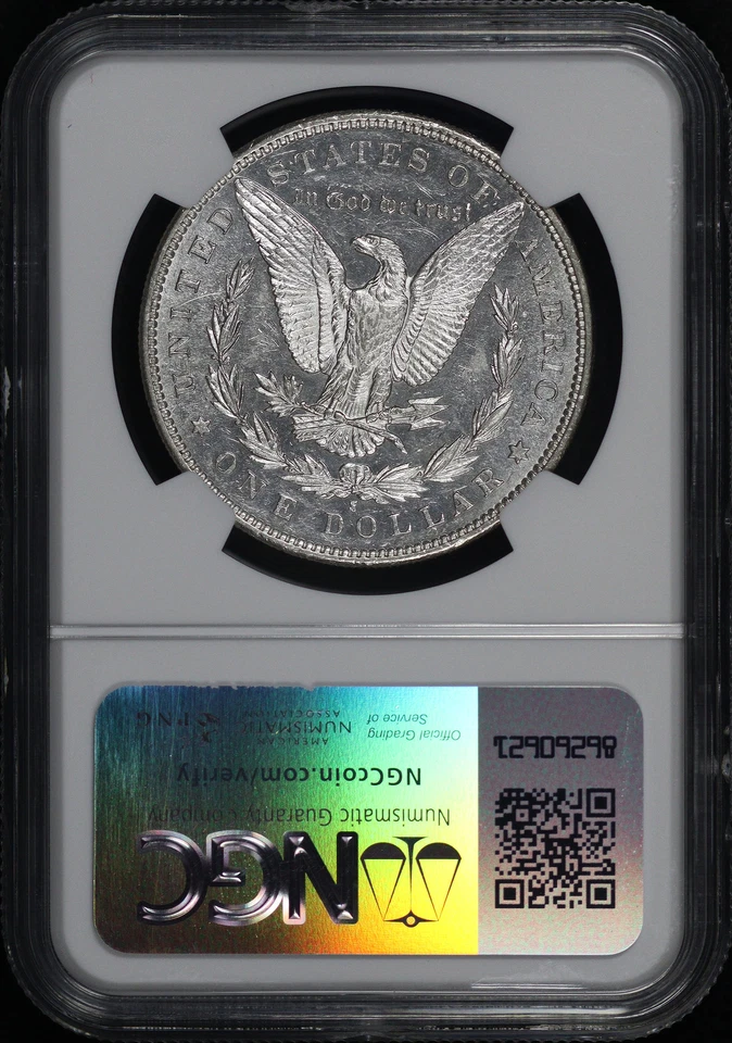1898-S Morgan Dollar NGC AU-58 PL - Image 2 of 2