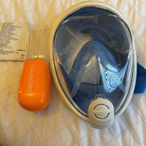 SUBEA Easybreath Adult Full Face Snorkel Mask - From Decathlon - Picture 1 of 2