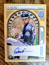 2021 Topps Gypsy Queen Deivi Garcia Auto Bazooka Back 21/25 RC YANKEES