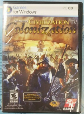 Sid Meier's Civilization IV: Colonization (PC, 2008) (FREE SHIPPING CANADA)