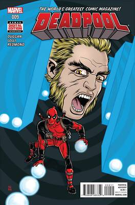 Deadpool # 9 Comic A Cover First Print Marvel 2016 Gerry Duggan