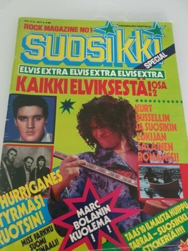 "Suosikki" - 1977 - Boney M,Elvis Presley ,Kurt Russell,Marc Bolanin ,Nick Nolte - Bild 1 von 12