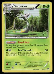 Serperior 8/113 Legendary Treasures Holo Rare