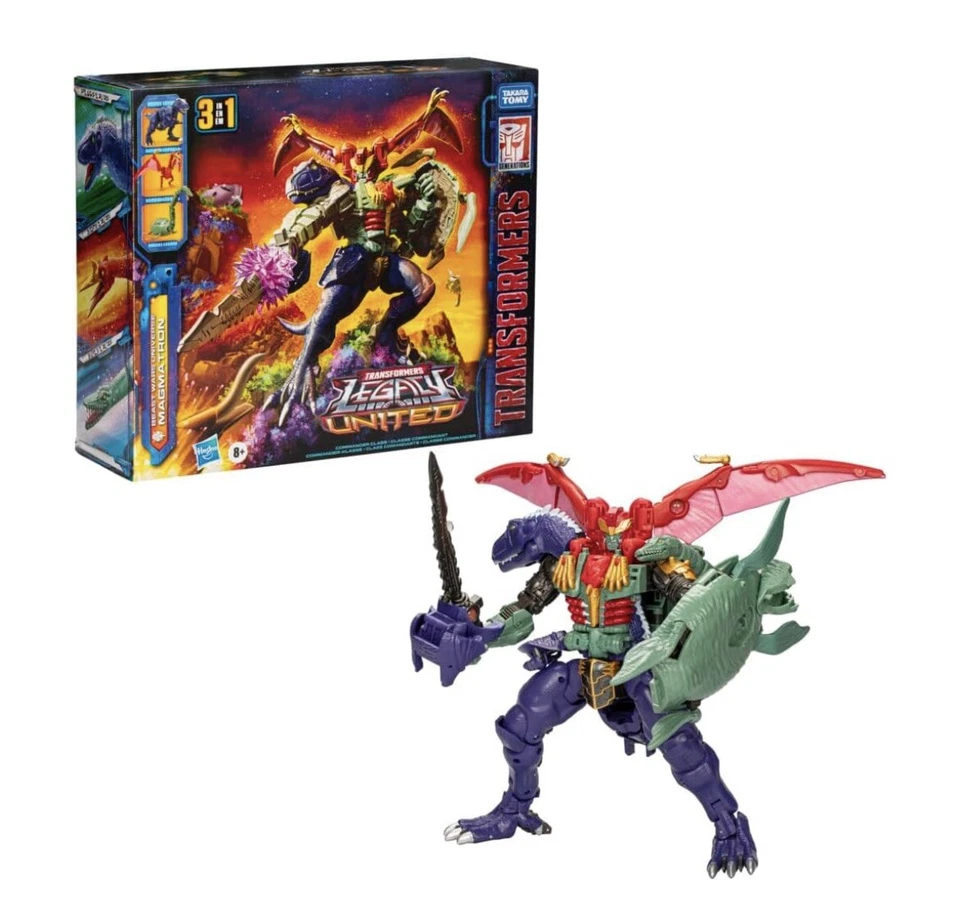 Transformers Gen Hasbro 2023 Legacy United Beast Wars Universe MAGMATRON 8+ New - Image 3 of 4