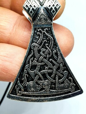 Pendentif gothique dague type viking - Sina Bijoux