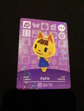 KATIE ANIMAL CROSSING AMIIBO SERIES 2 CARD #107 TRACKED AU POST geniuine