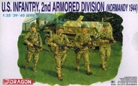 Dragon 6120 Us Infantry 2Nd Armored Division Normandy - - 39 - 45 Series 1:35