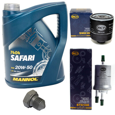 KIT ISPEZIONE FILTRO Liqui Moly Olio 6L 10W-40 per Audi A4 Avant 8E5 B6
