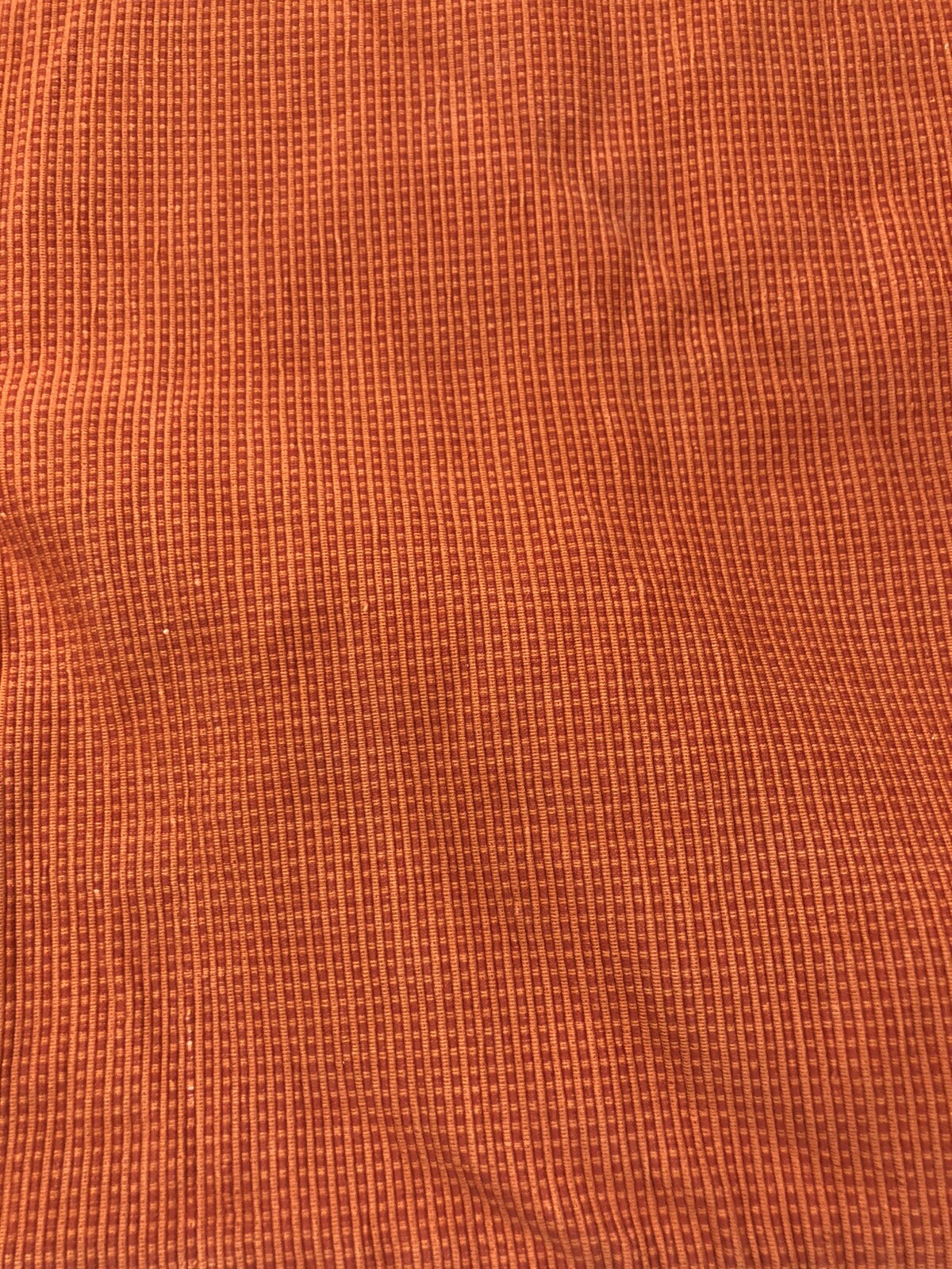 Crate & Barrel Orange Henley Pillow Covers Square 16x16 100 Cotton Zipper Close eBay