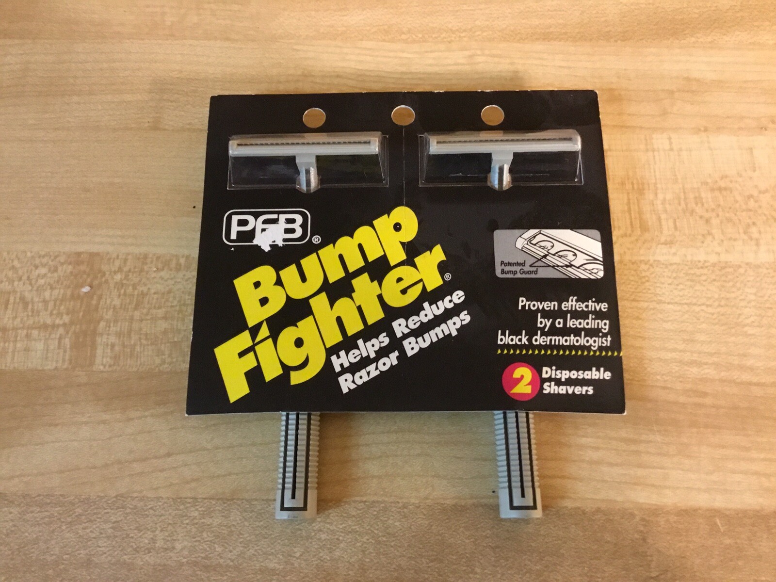 New Vintage Bump Fighter Disposable Razor shaver Bump Guard 2 Count eBay