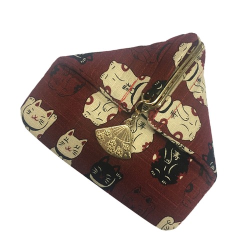 Japanesestyle Mini Coin Purse Small Portable Triangle Bag Wallet