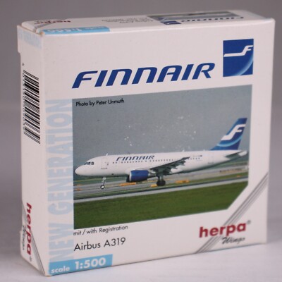 Herpa Wings 509039 Finnair Airbus A319-100 1:500 Model