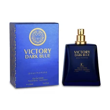 Fragrance Couture VICTORY DARK BLUE MEN  3.4 Oz EDT Spray Men's Cologne