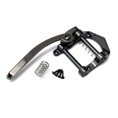Sistema Tremolo Vibrato Bridge Black Tailpiece Per Chitarra Elettrica – Bigsby Style
