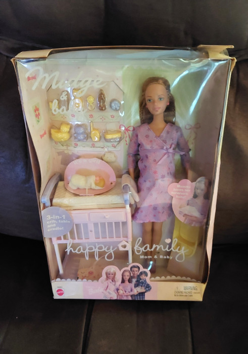 CONTROVERSIAL MIDGE ‘BARBIE’ PREGNANT DOLL MATTEL 2003 NEVER OPENED